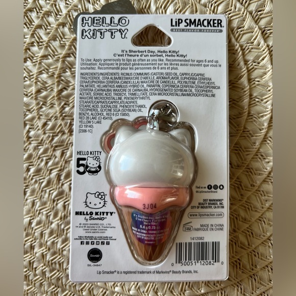 Lip Smacker Hello Kitty Ice Cream Cone Lip Balm - Picture 2 of 8